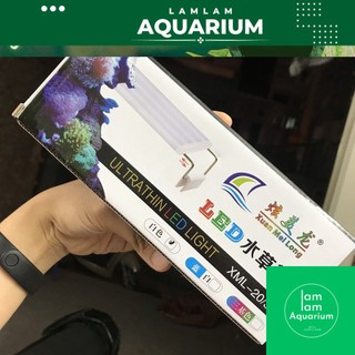 Đèn led xuanmeilong xml cho bể cá cảnh, bể thủy sinh 20cm, 30cm, 40cm - ánh sáng trắng, wrgb 3 chế độ màu độ sáng tốt,