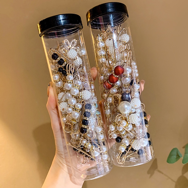 Set 6 Ghim Cài Nhỏ Cố Định Cổ Áo / Quần Chống Ánh Sáng Dành Cho Nữ