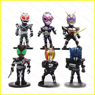 Mới Set 6 Mặt Nạ kamen rider rider rider 555 zi-o kaixa Deade faiz