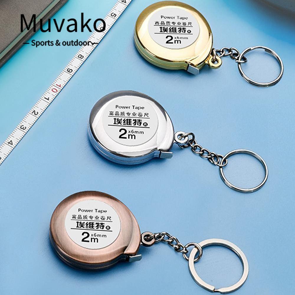 Muvako Móc Khóa Dạng Thước Dây Rút Dài 2m Đa Năng Tiện Dụng