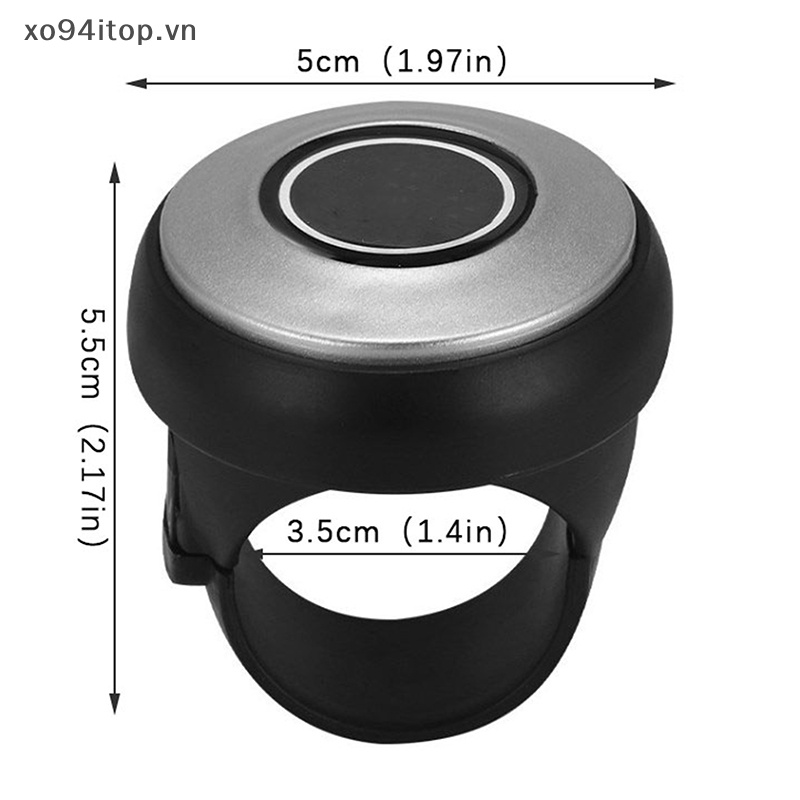 Xoitop Núm Xoay 360 Độ Bằng Kim Loại Hình Quả Bóng Hỗ Trợ Lái Xe vn