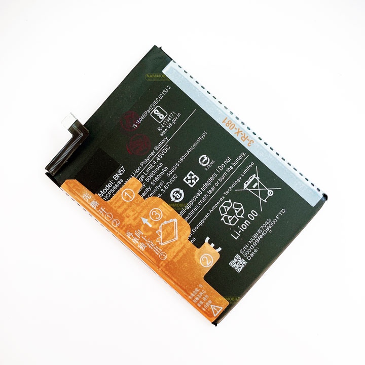 HCM-Pin Xiaomi Poco X3 NFC BN57-X3NFC 5160mAh Zin + Tặng Siêu Dán Pin + FreeShip