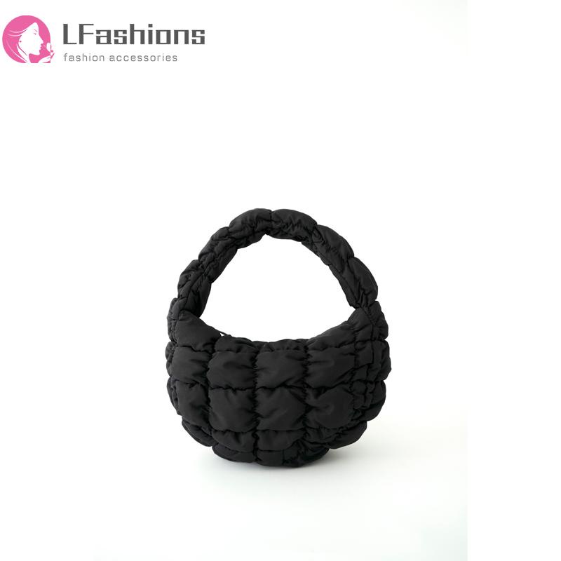 ❀ Áo Thun In Chữ lovefashions Thời Trang ❀ Túi Đựng Chìa Khóa mini Xếp Ly Chần Bông Mềm Mại Thời Trang Đa Năng Có Đệm nylon Mới Dành Cho Bạn Nữ