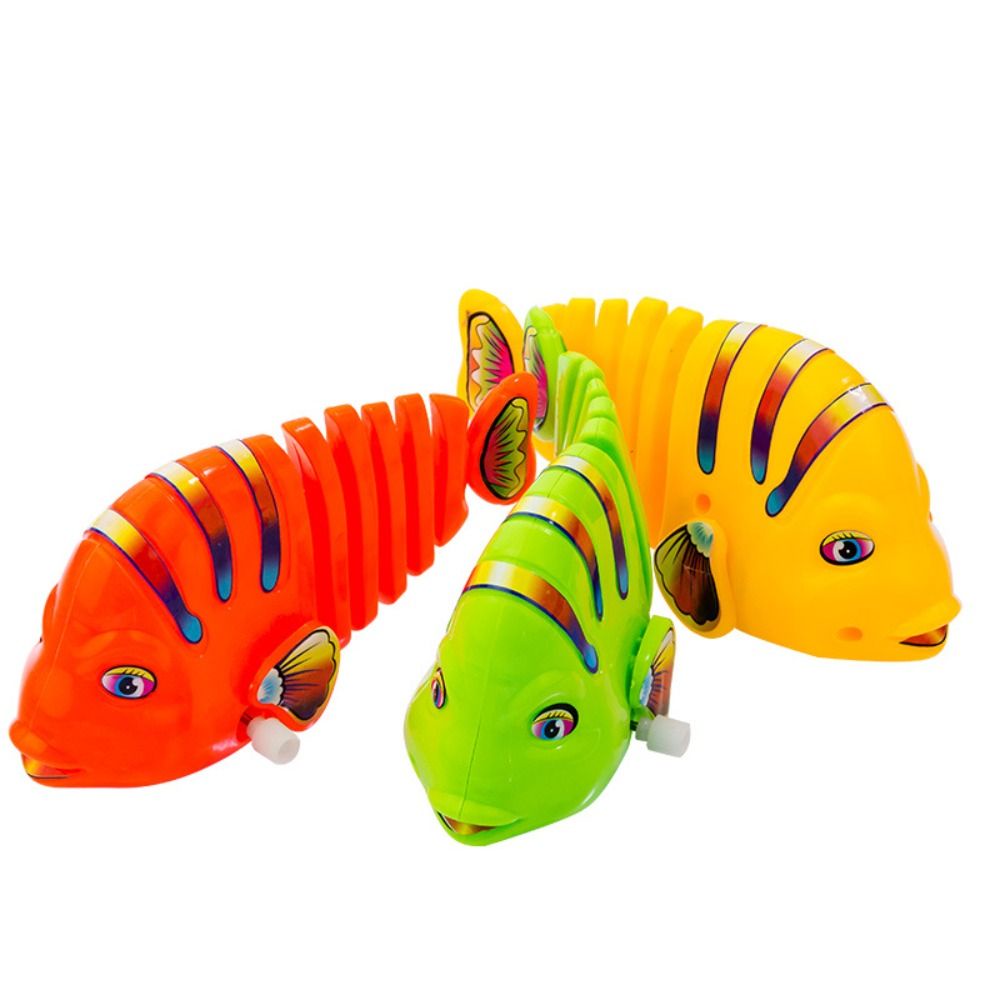 Đồ Chơi Lên Dây Cót Hình Cá Hoạt Hình Vui Nhộn Cho Bé Khi Tắm
