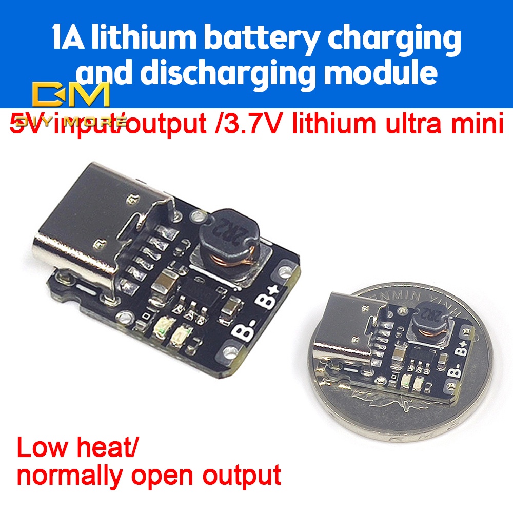 DIYMORE Mô-đun Sạc Pin lithium ype-c 4.2v 4.35v 5v 18650