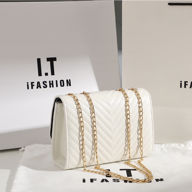 Thời Trang Túi Xách Nữ Đeo Chéo Họa Tiết Sọc v Thời Trang Hàn