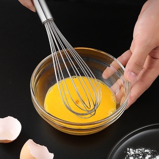 Cây đánh trứng cầm tay inox, Dụng cụ đánh trứng bằng tay, Dụng cụ đánh sữa,tách lòng đỏ trứng lòng trắng trứng -AENEA