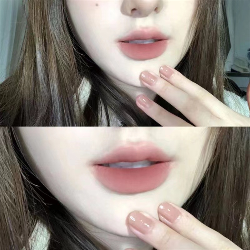 Ineyoo Chì Kẻ Viền Môi Ba Chiều Mềm Mịn Và Không Phai Màu Kèm Đồ Chuốt Bút Chì