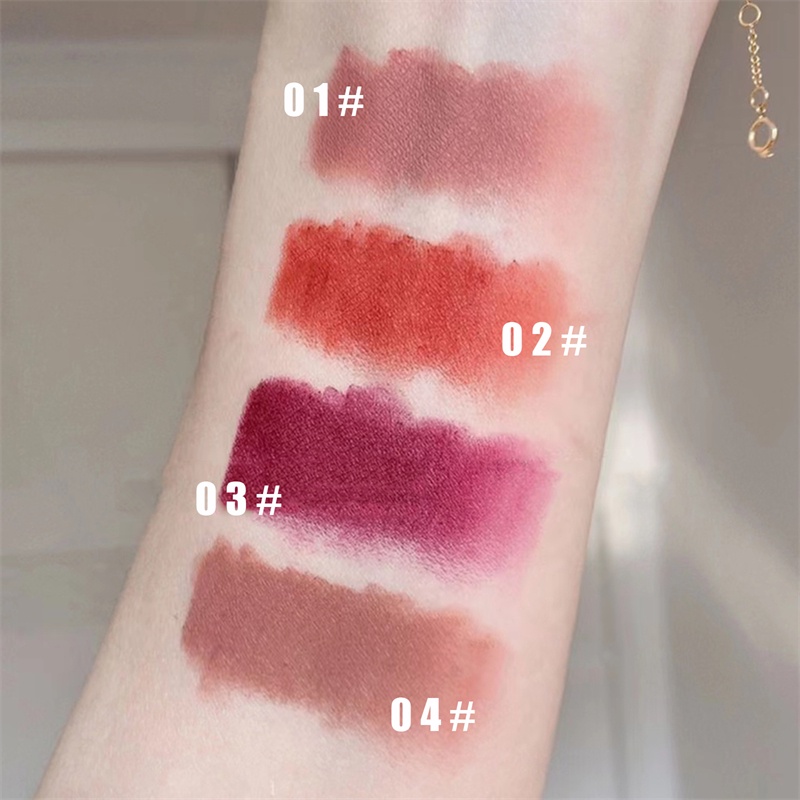 Ineyoo Chì Kẻ Viền Môi Ba Chiều Mềm Mịn Và Không Phai Màu Kèm Đồ Chuốt Bút Chì