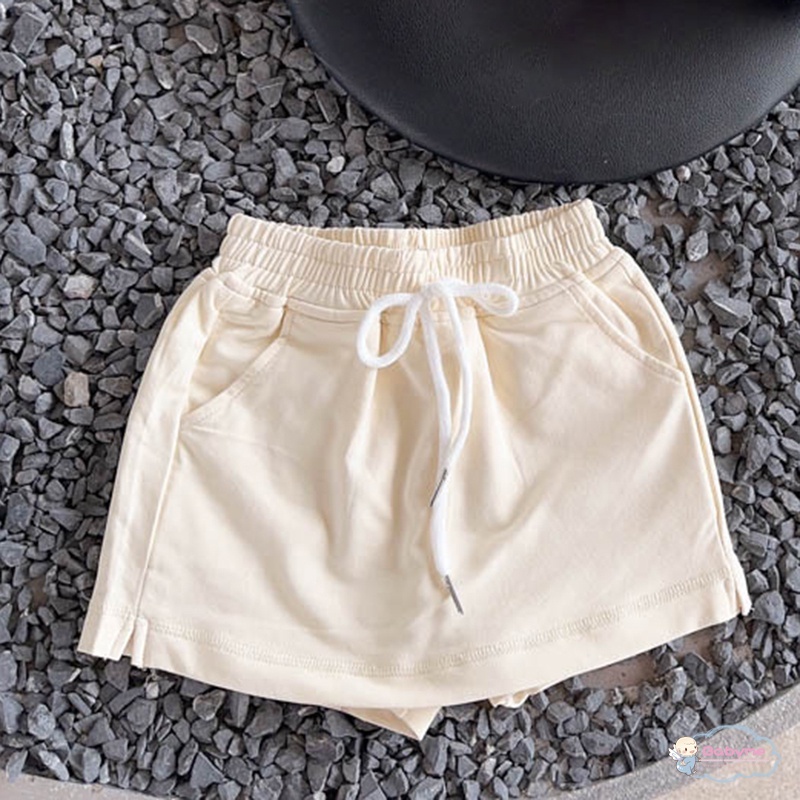 Quần Short Thể Thao Giả Váy Thoáng Khí Thời Trang Mùa Hè Cho Bé Gái