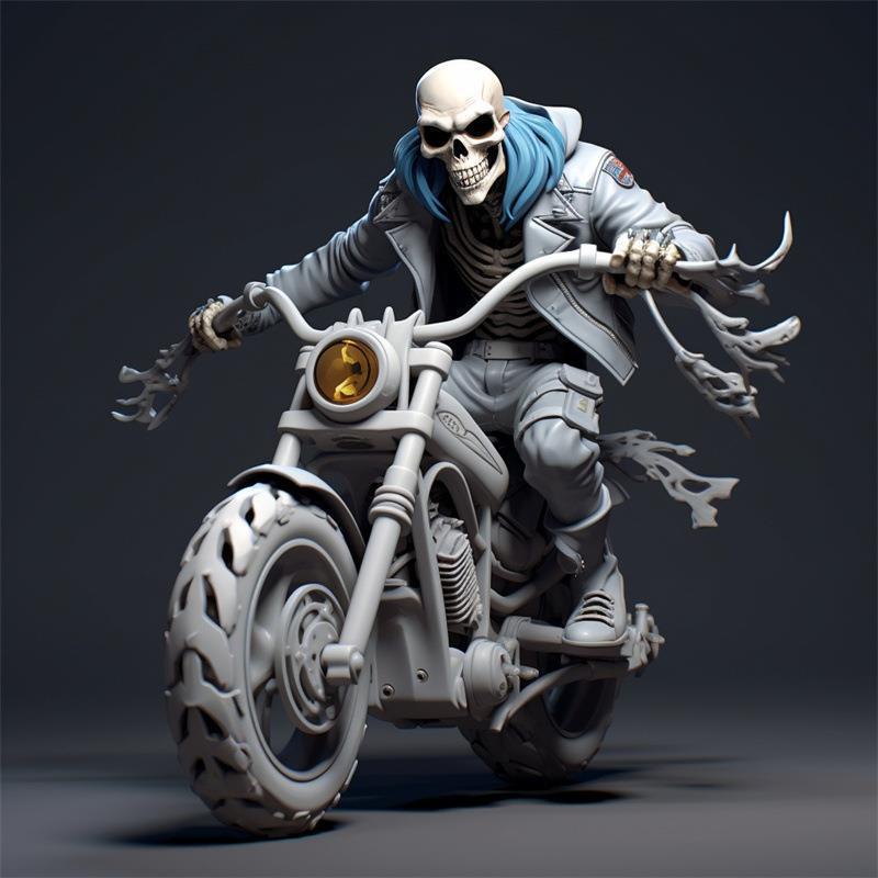 Ma Nơ Canh Hình Bộ Xương Trang Trí halloween