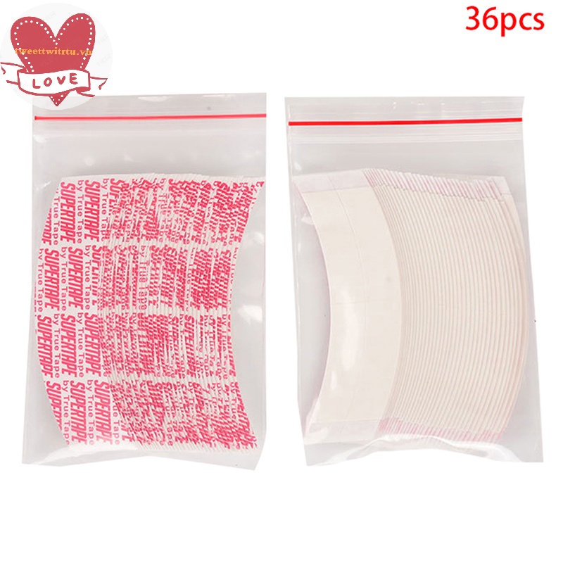 Tri Set 36 Băng Dính Hai Mặt Chống Thấm Nước Dùng Để Dán Tóc Giả
