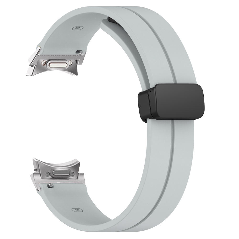 Dây Đeo Thay Thế Bằng Silicon Từ Tính Cho samsung galaxy watch 6classic 47mm 43mm 6 / 5 / 4 40mm 44mm 5pro 45mm