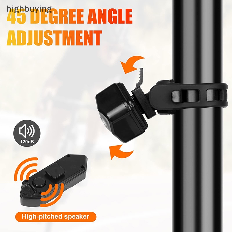 Đèn led Tín Hiệu Thông Minh Không Dây Chất Lượng Cao Gắn Đuôi Xe Đạp Mới