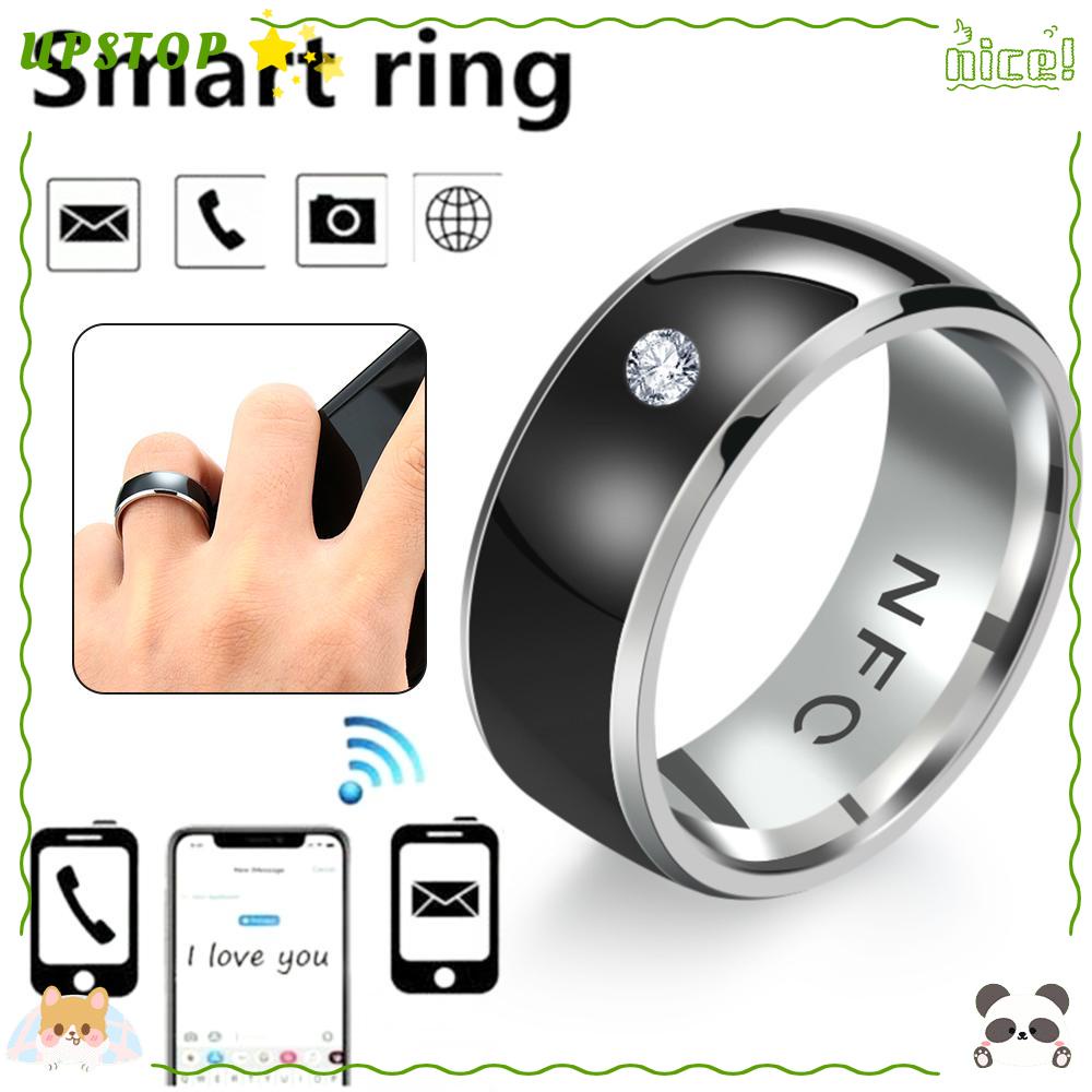 UPSTOP Nfc Smart Wear Finger Ring Waterproof Connects With Android Phone Equipment
