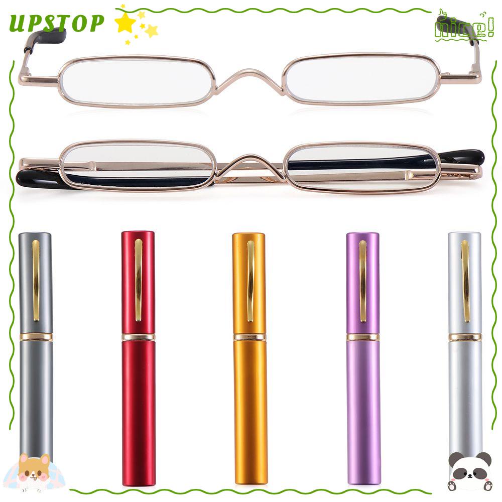 UPSTOP Kính Đọc Sách Mini Kèm Hộp Đựng Bút Cho Nam Nữ Ốp
