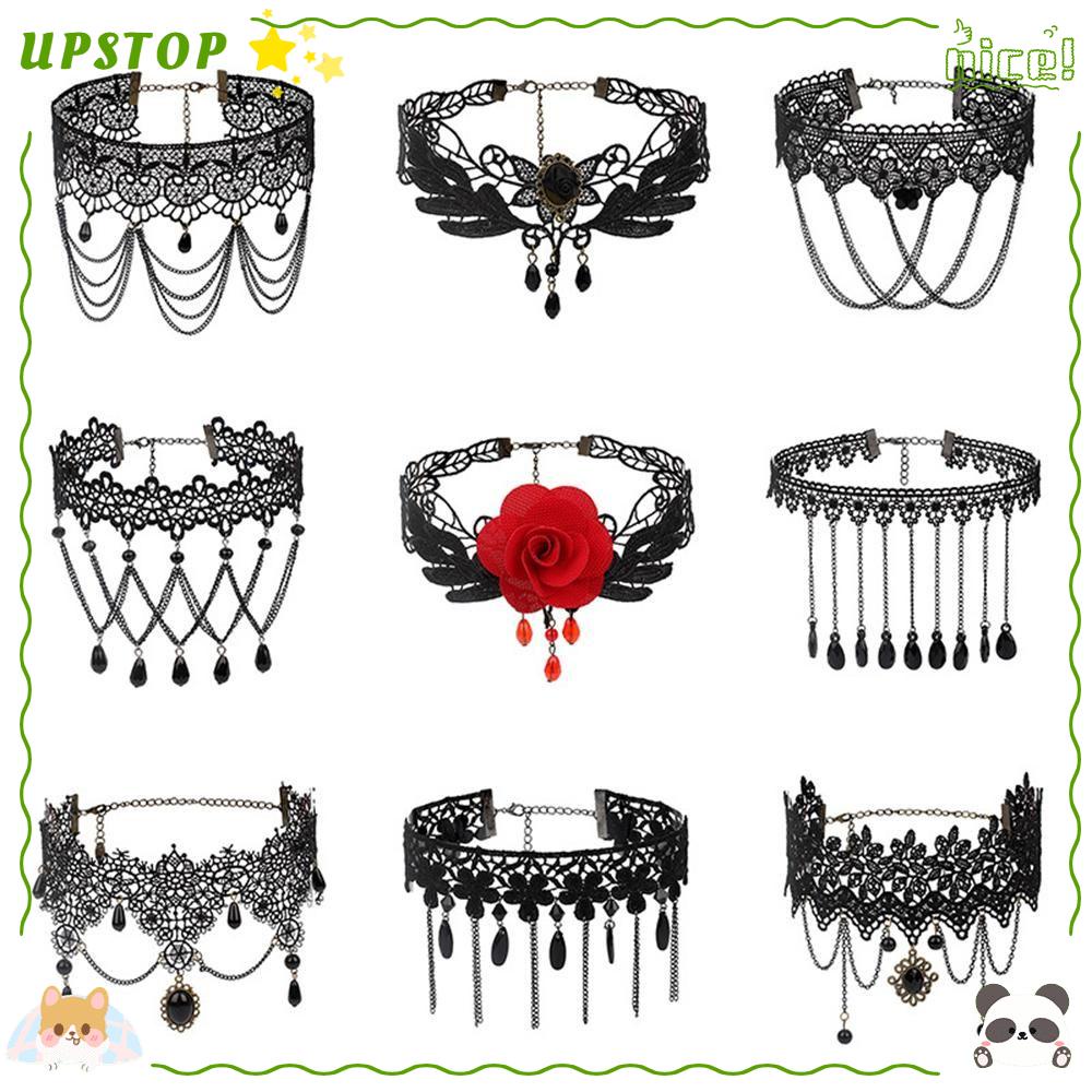 Vòng Cổ Choker Phong Cách Gothic Thời Trang Sang Trọng