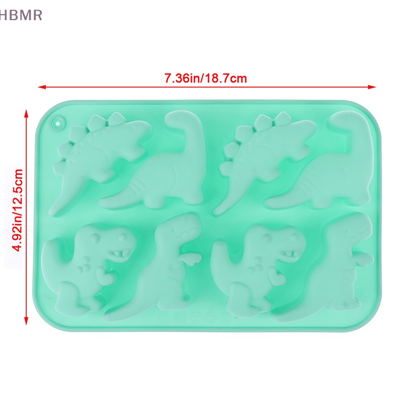 1 Khuôn Silicon Làm Bánh Kẹo Hình Khủng Long Dễ Thương hl