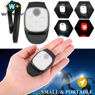 WAPKTY đèn pin kẹp led chạy bộ đêm câu cá cảnh báo an toàn đèn kẹp