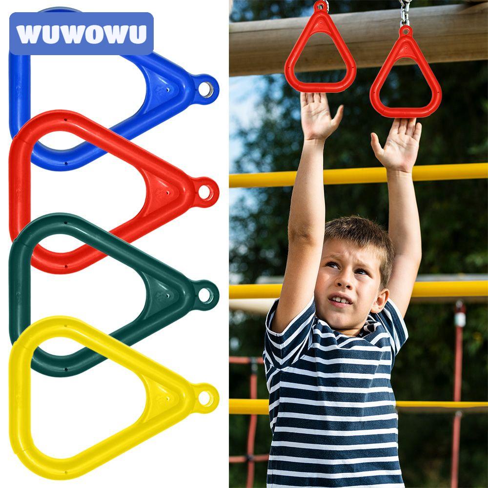 WUWOWU Set 1 / 2 Vòng Xích Đu Nhựa Luyện Tập Cánh Tay Cho Bé