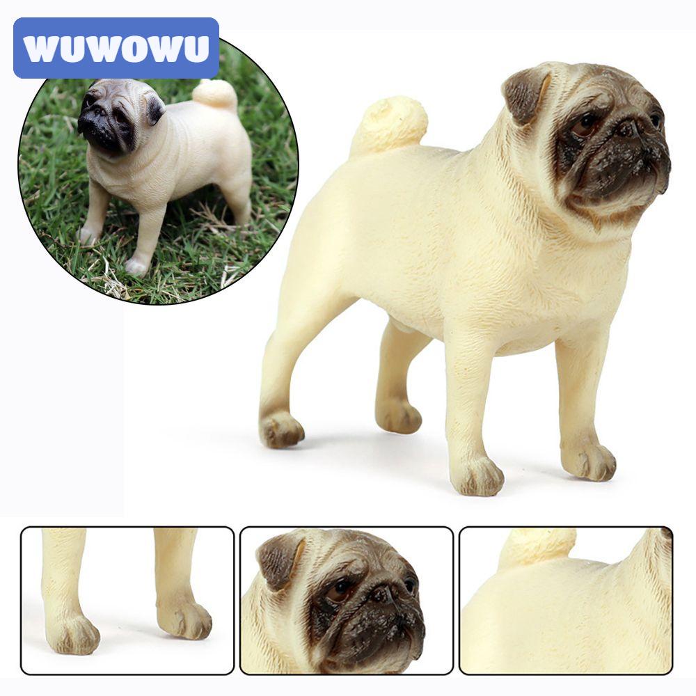 WUWOWU Mô Hình Chó Bull Sống Động Như Thật