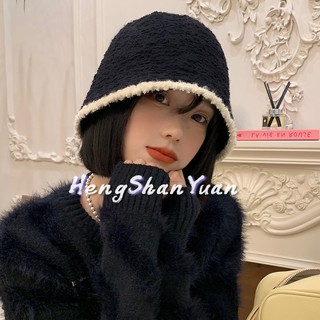 Nón vành len màu đen thời trang nữ tính