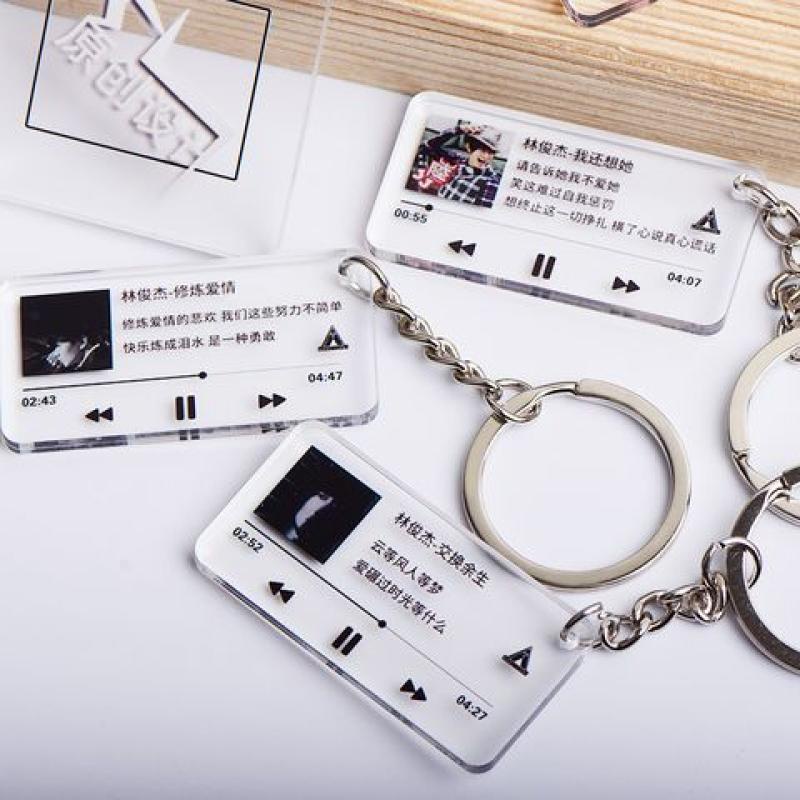 Lin Junjie Album Từ Khóa Lời Móc Khóa Thiên Đường Thứ Hai Người Sống sót Phụ Kiện Hỗ Trợ Hàng Hóa Qu