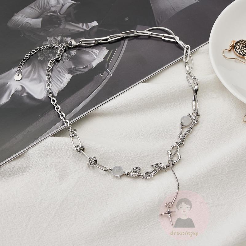 Vòng Cổ choker Hình Mắt Mèo Tua Rua Thời Trang Cho Nữ