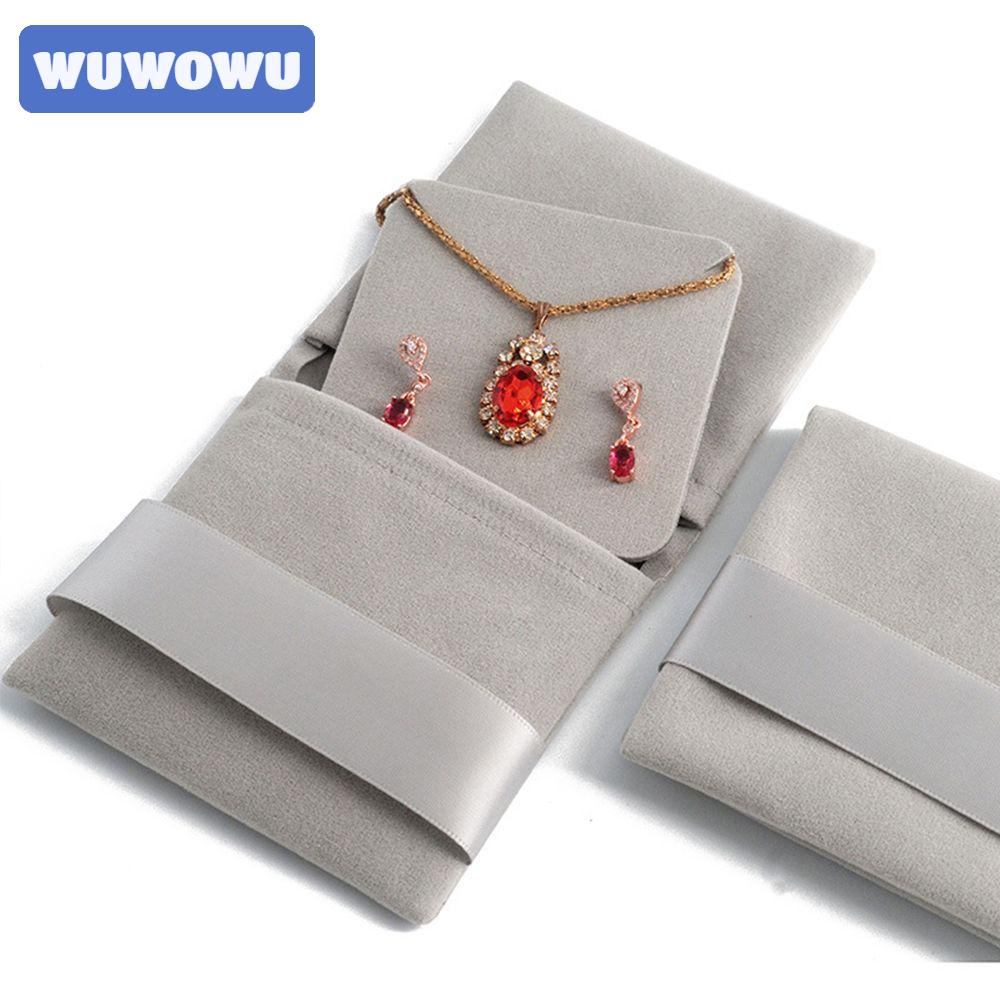 Túi đóng gói trang sức WAPKTY Wuwowu mềm dày nhỏ gọn thời trang