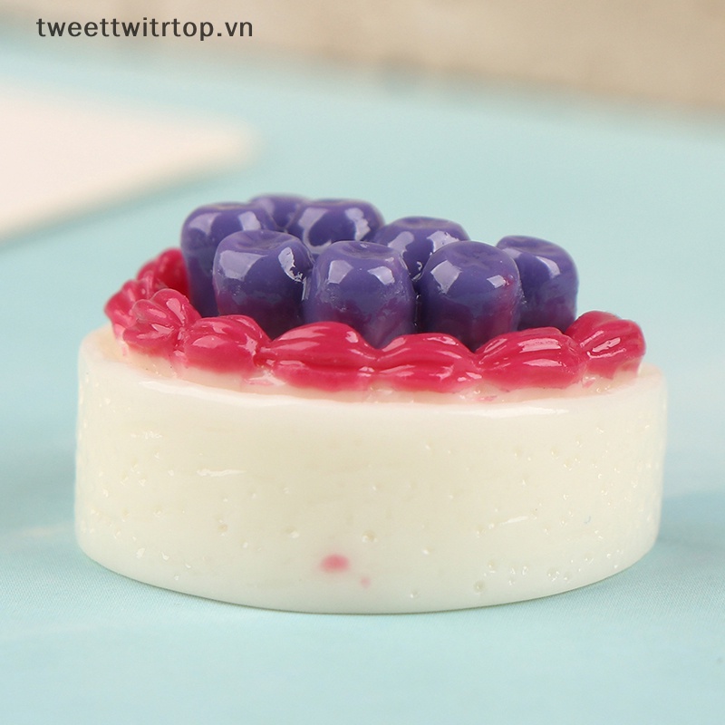 Trtop Set 5 Món Tráng Miệng mini Trang Trí Nhà Búp Bê vn