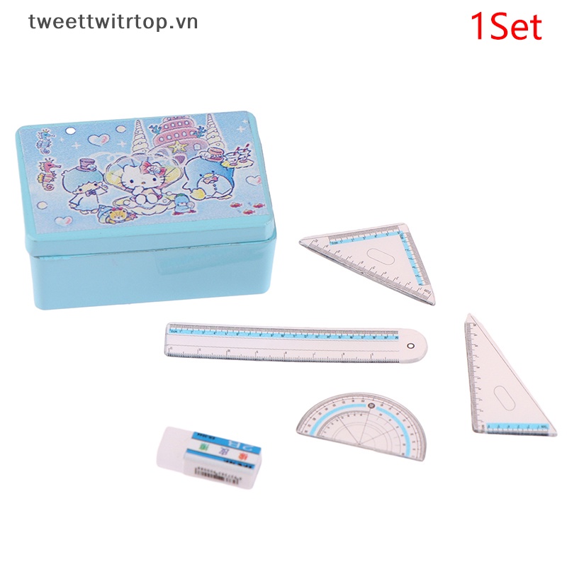 Trtop Bộ Văn Phòng Phẩm 1 Set 1: 12 Cho Nhà Búp Bê vn