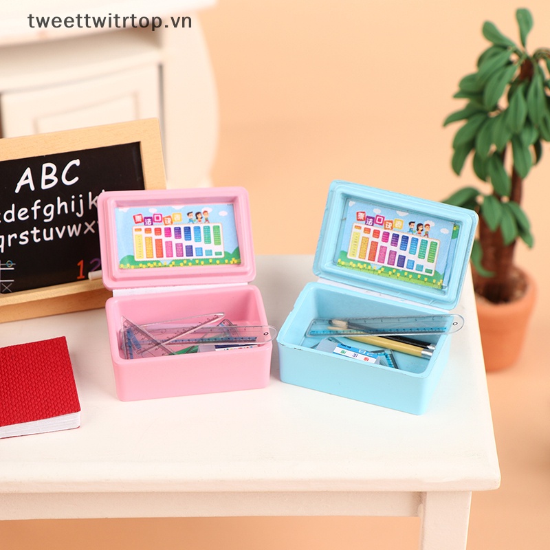 Trtop Bộ Văn Phòng Phẩm 1 Set 1: 12 Cho Nhà Búp Bê vn