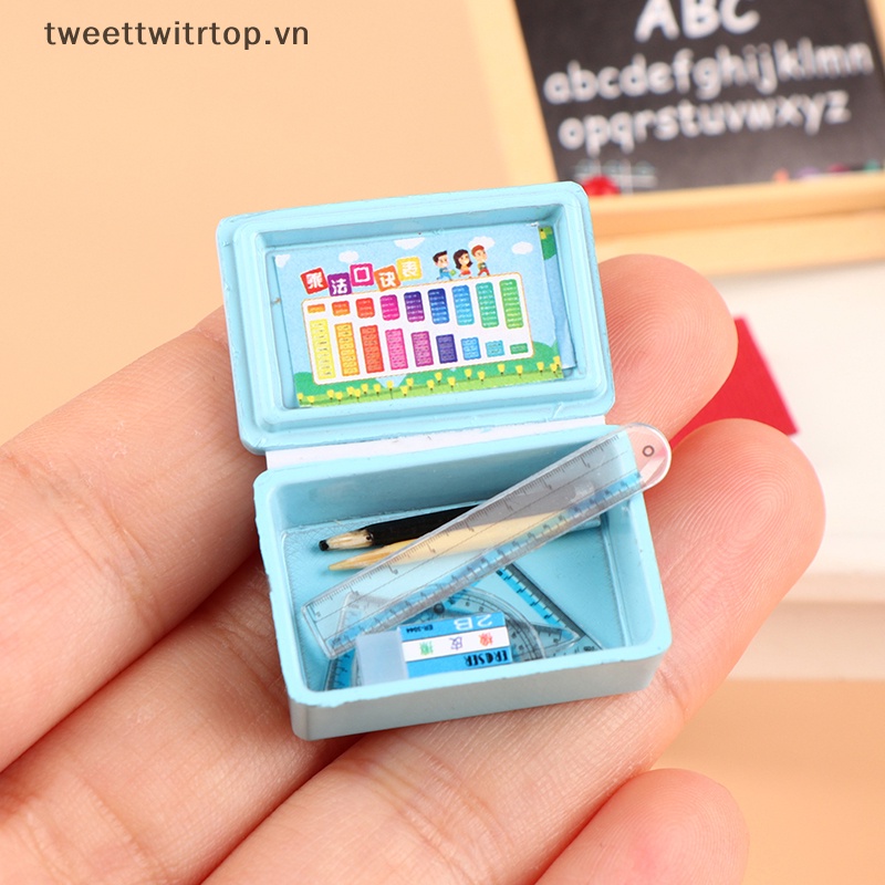 Trtop Bộ Văn Phòng Phẩm 1 Set 1: 12 Cho Nhà Búp Bê vn