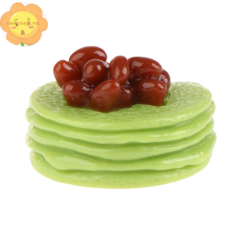 Vastji Set 5 Bánh Trái Cây Giả Trang Trí Nhà Búp Bê vn