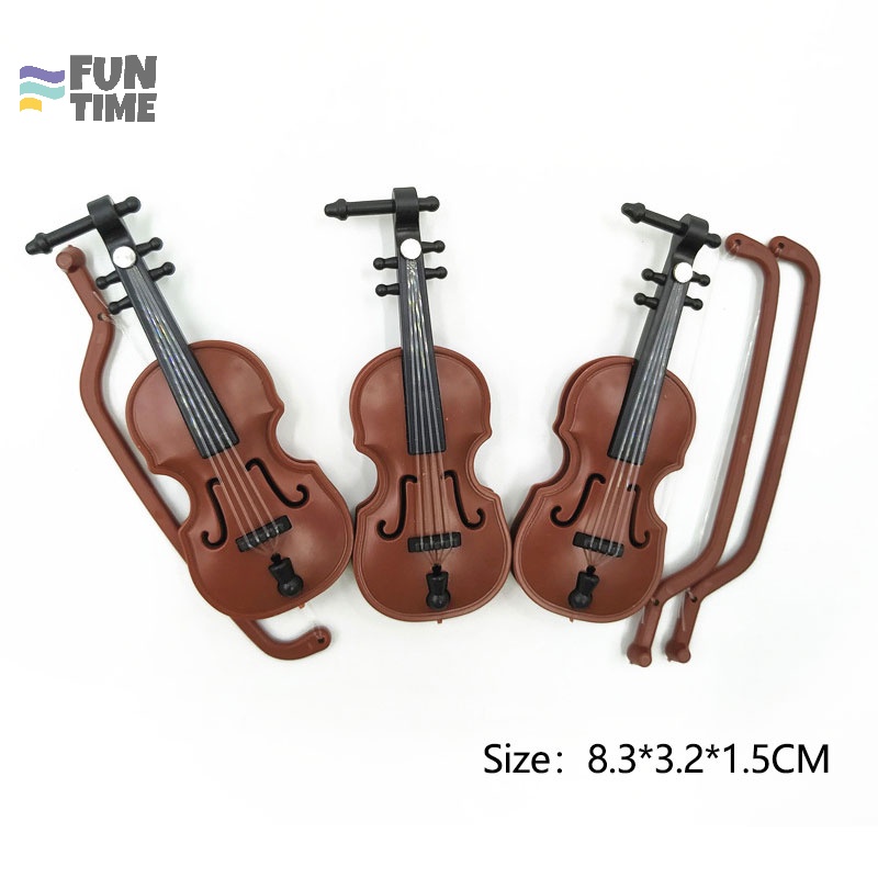 1/12 Nhà búp bê mini nhạc cụ mô hình guitar cổ điển violin cho búp bê mới