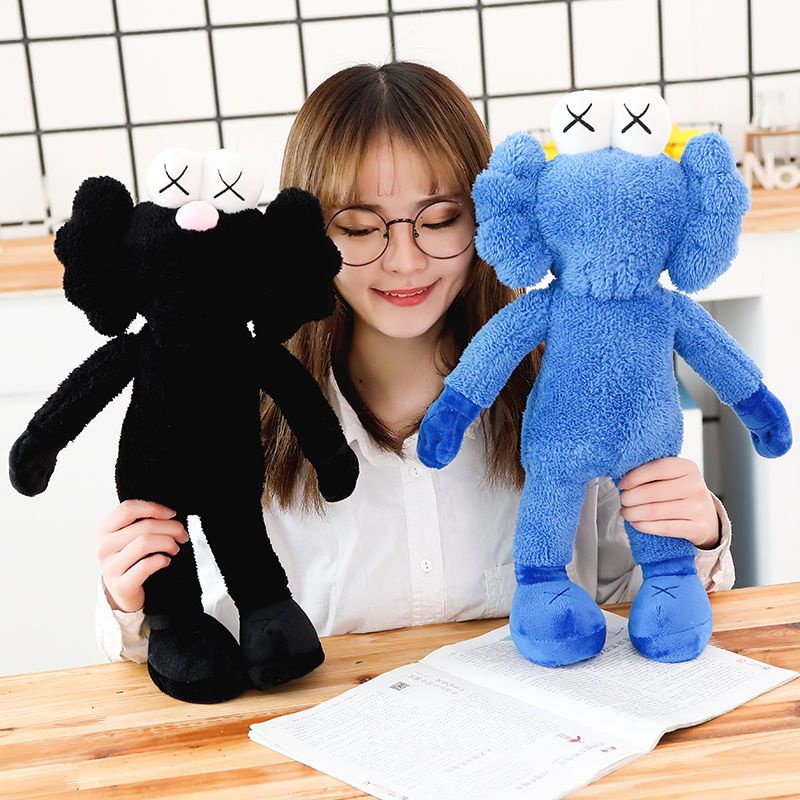 Thú Nhồi Bông Hình kaws sesame street Dễ Thương