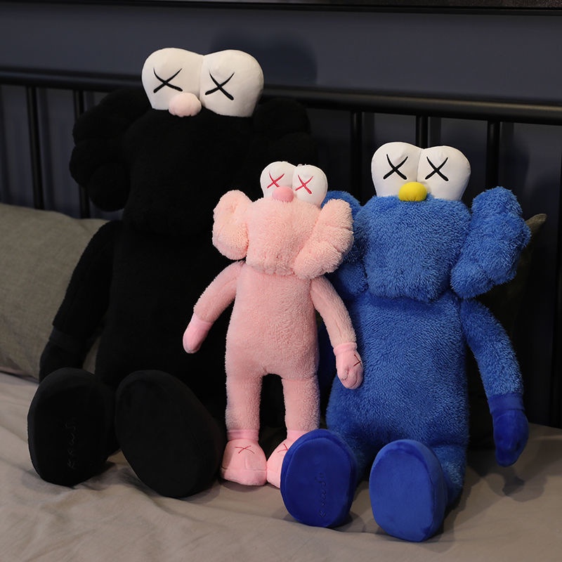 Thú Nhồi Bông Hình kaws sesame street Dễ Thương