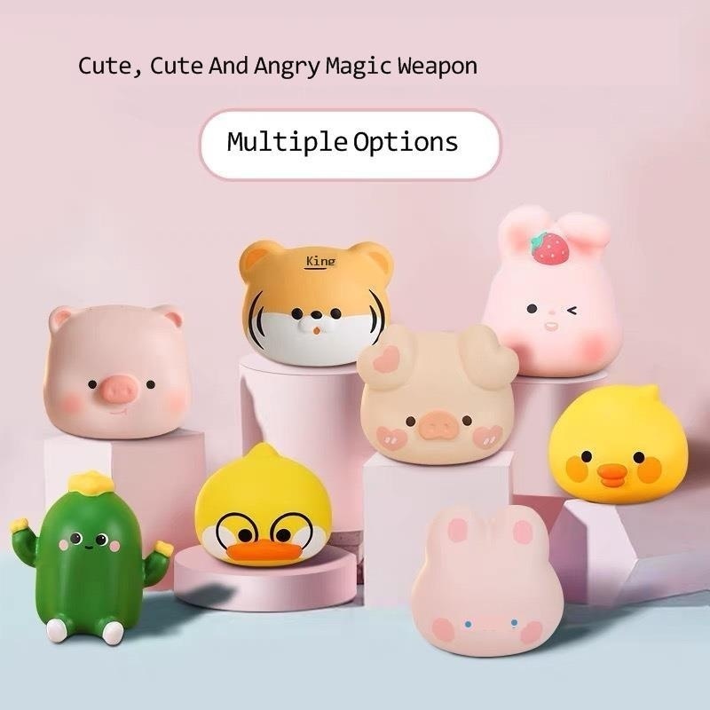 CHUYI Bé Xả Stress Đồ Chơi Nắn Bóp Đàn Hồi Giảm Stress Hình Chú Gà / Khủng Long/đồ Chơi Cho Bé sanrio toys