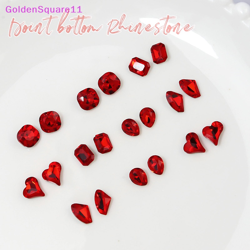 Set 20 Viên Đá 3d Nhiều Màu Đính Móng Nghệ Thuật