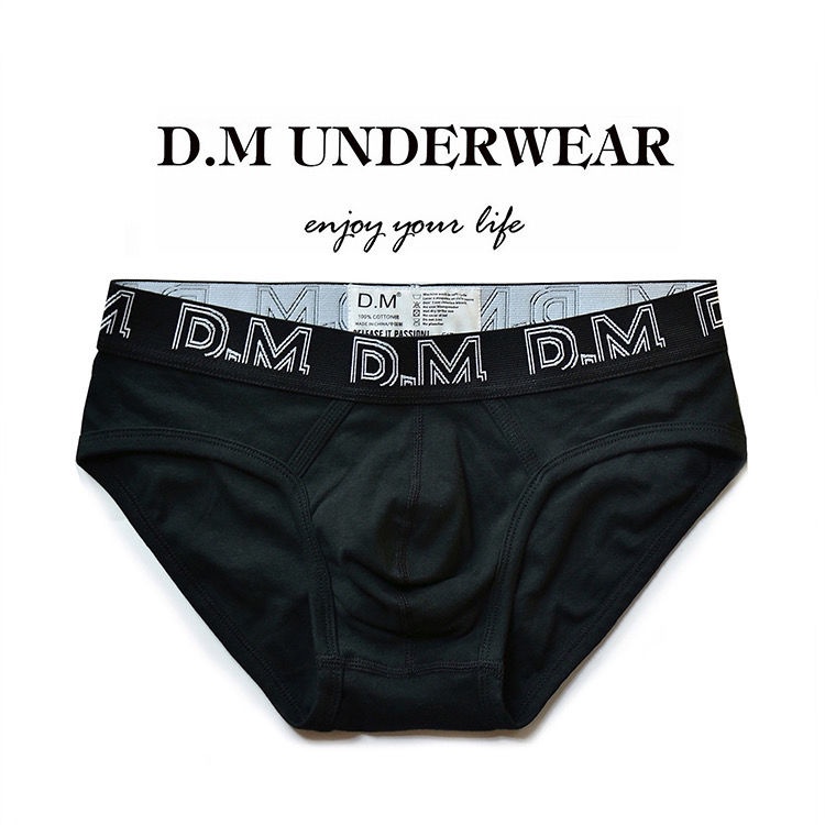 Jiamu Quần Lót Thể Thao cotton Lưng Thấp Màu Trơn Thoải Mái Trẻ Trung Cho Nam