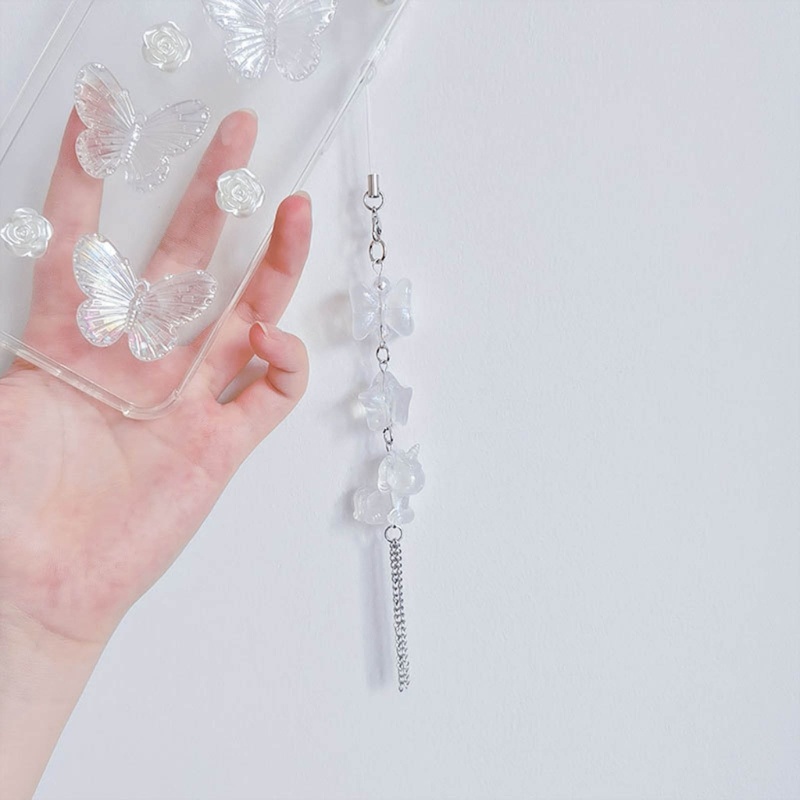 ✿ Dây Đeo Điện Thoại y2k Đính Hình Nơ Và Ngôi Sao Ngọt Ngào Cho Nữ