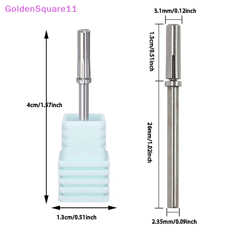 Mũi Khoan Móng Tay 3.1mm 3 / 32 "Bằng Thép Không Gỉ