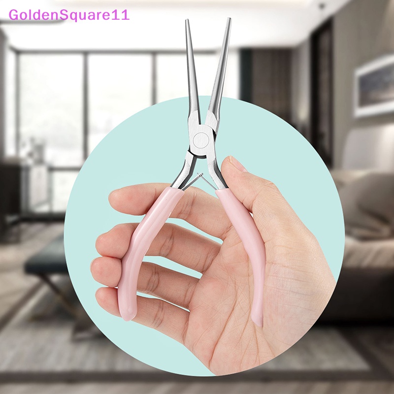 Nhíp Kẹp Cong Chữ c Bằng acrylic Màu Vàng Dùng Nối Móng vn