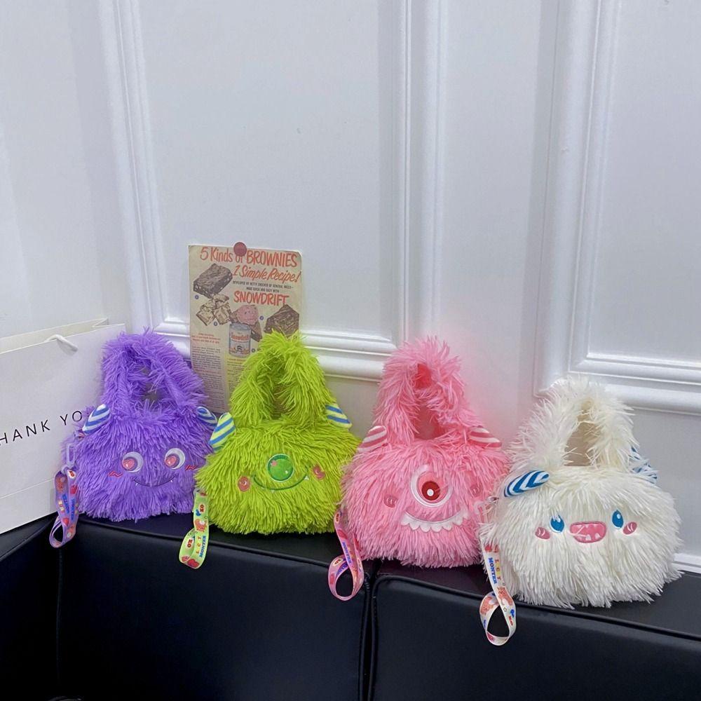 Dalton Túi Đeo Chéo Hình Thú Nhồi Bông Xinh Xắn Theo Phong Cách Hàn Quốc Dành Cho Nữ