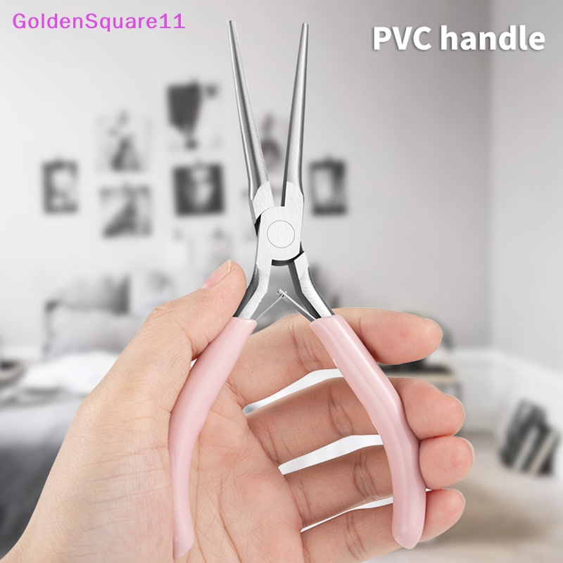 Nhíp Kẹp Cong Chữ c Bằng acrylic Màu Vàng Dùng Nối Móng vn
