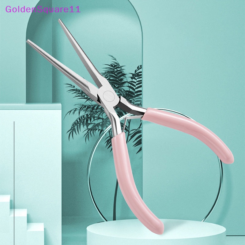 Nhíp Kẹp Cong Chữ c Bằng acrylic Màu Vàng Dùng Nối Móng vn
