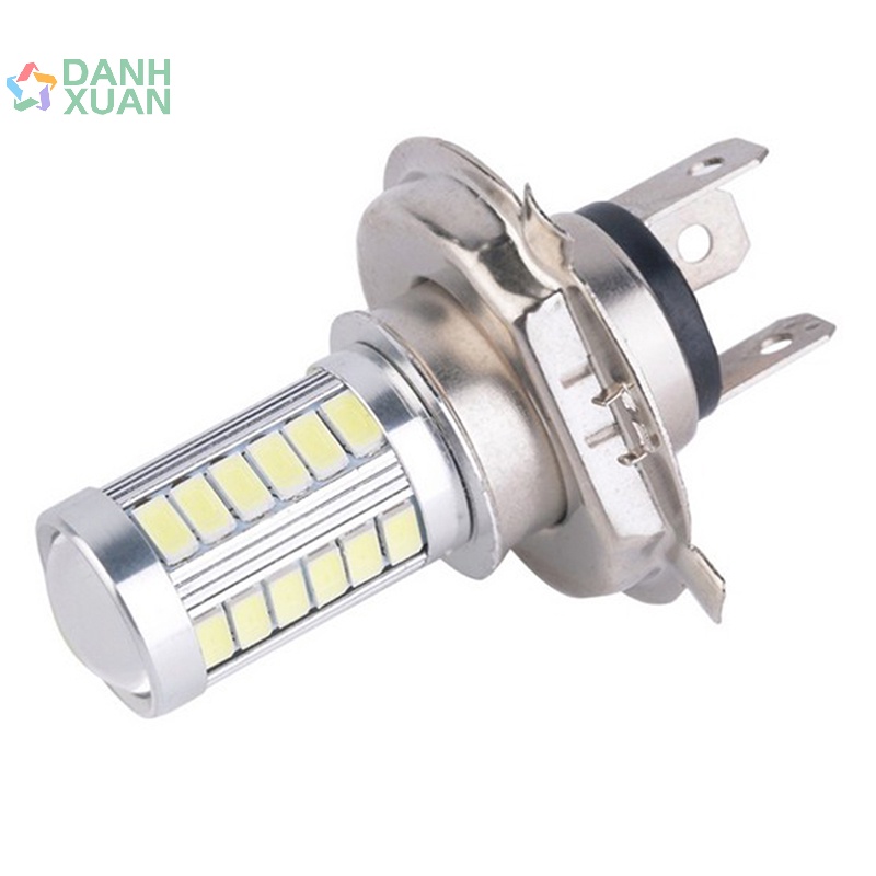 H4 33SMD Led Xe Đèn pha Bóng Đèn ban ngày Chạy ánh sáng trắng xe máy Đèn sương mù mới