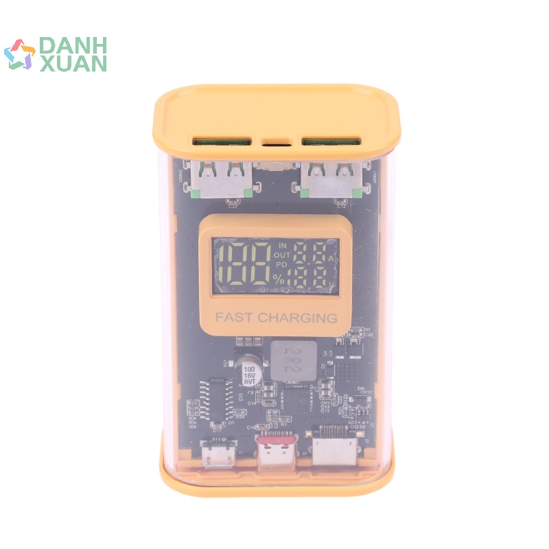 21700 pin sạc bao vây tự làm 10000mAh Điện thoại pin sạc mới