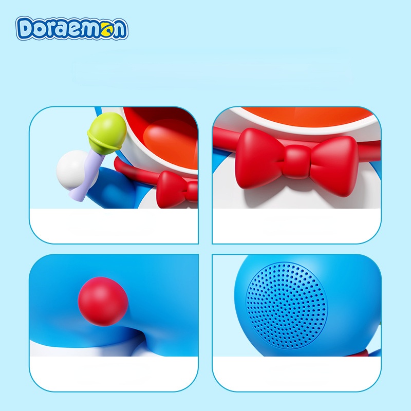 Doraemon Loa bluetooth mini rst10777 hifi Âm Thanh Thấp Hình Doremon Dễ Thương Chất Lượng Cao