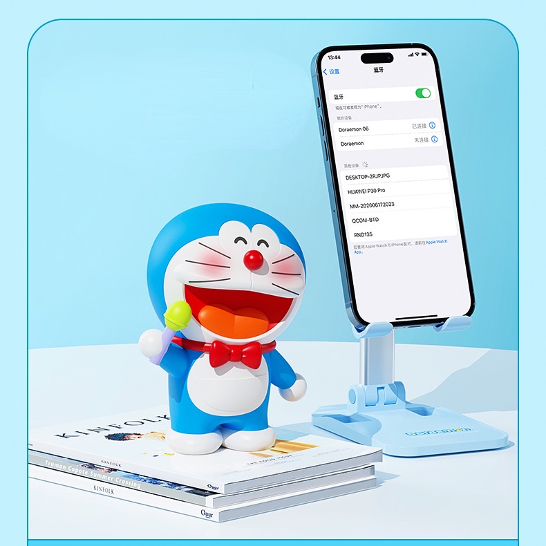 Doraemon Loa bluetooth mini rst10777 hifi Âm Thanh Thấp Hình Doremon Dễ Thương Chất Lượng Cao